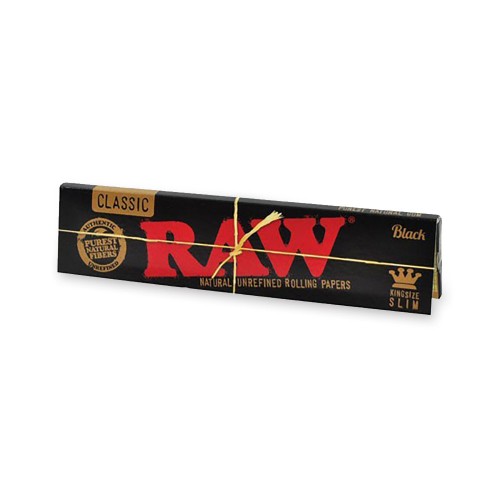 Papel Raw King Size Black (50u)