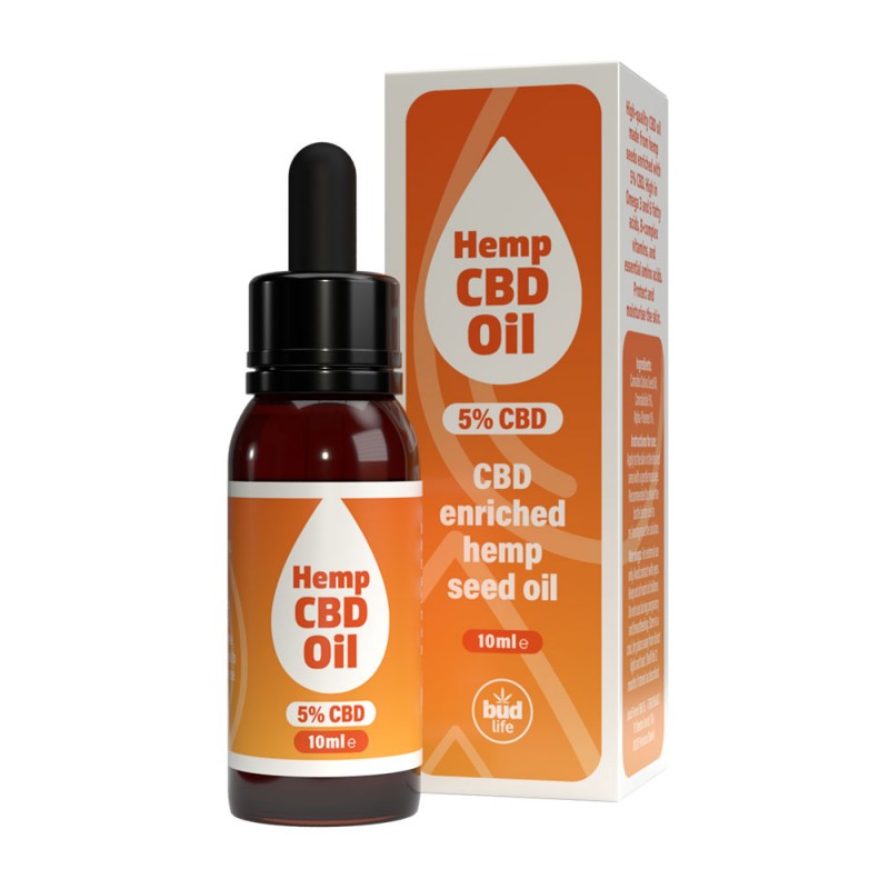 Bud Life Hemp CBD Oil 5% CBD - 10 ml